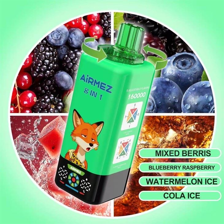 Airmez Vape 8 IN 1 160K Puffs suppliers